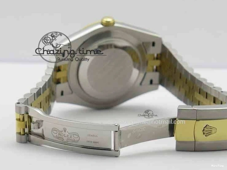 MiroTime 0125 Casual DateJust II 41mm SS YG BP Maker Best Edition White Dial On Jubilee Bracelet 3673